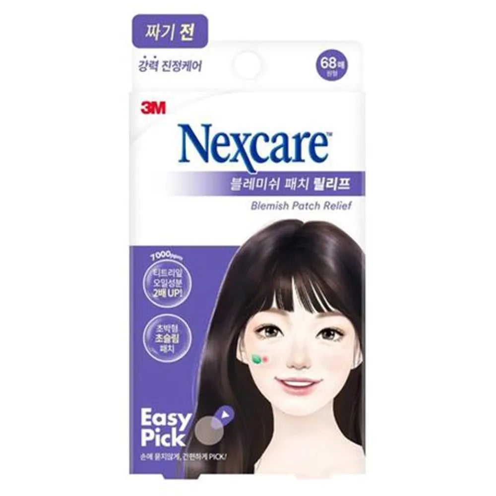 3M Nexcare Easy Pick Blemish Patch Relief 92 pcs
