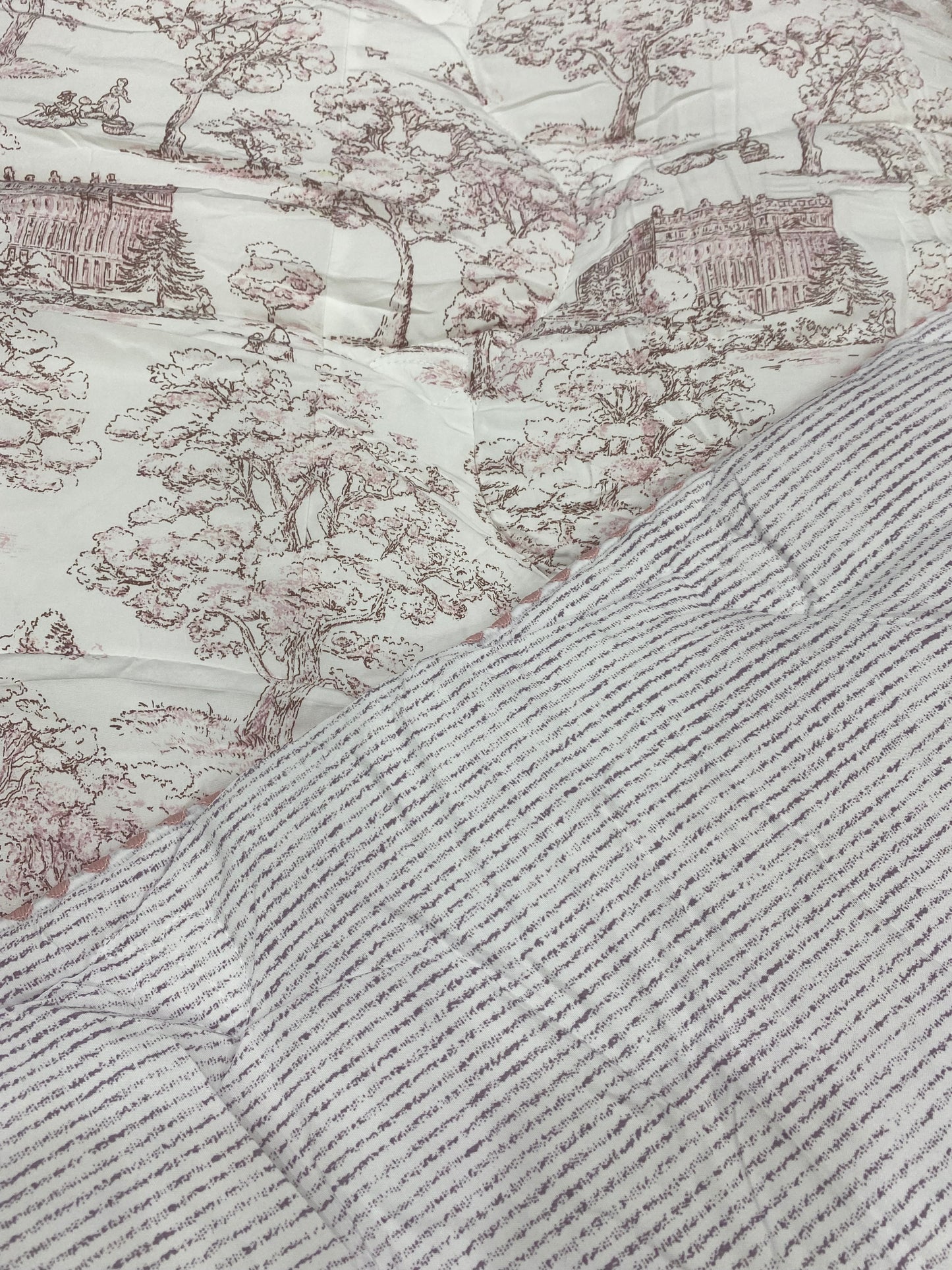 TENCEL™ Modal Toile de Jouy Korean Blanket Comforter