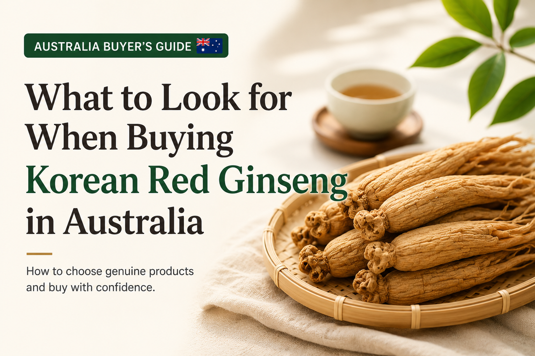 What to Look for When Buying Korean Red Ginseng in Australia