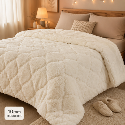 [Kozy House] Korean Premium 10mm Long-Pile Microfibre Winter Comforter - SS