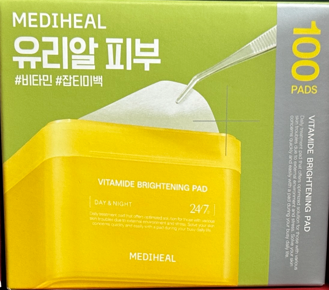 [Mediheal] No.1 Toner Pads in Korea Peeling Hydration Calming 100pcs