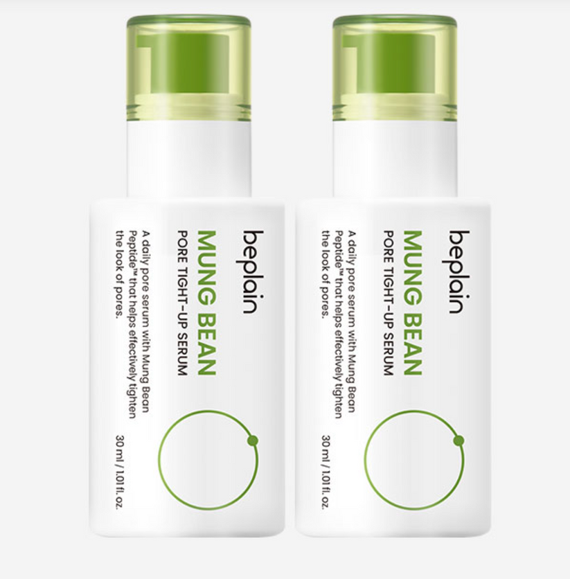Beplain Mung Bean Pore Tight-Up Serum 30ml + Free 30ml – Seoul Store