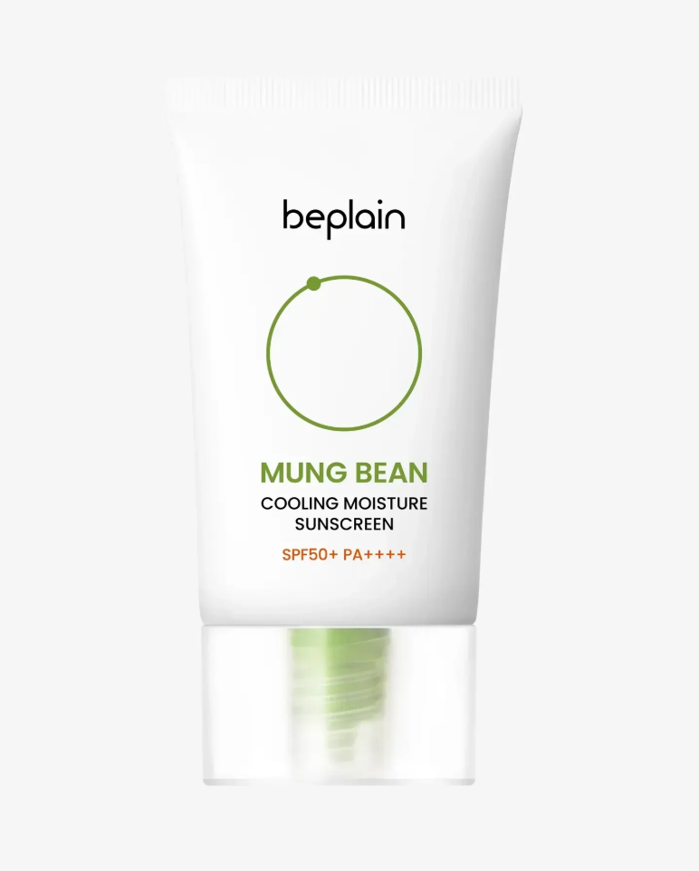 [Beplain] 1+1 Mung Bean Cooling Moisture Sunscreen SPF50+ PA++++