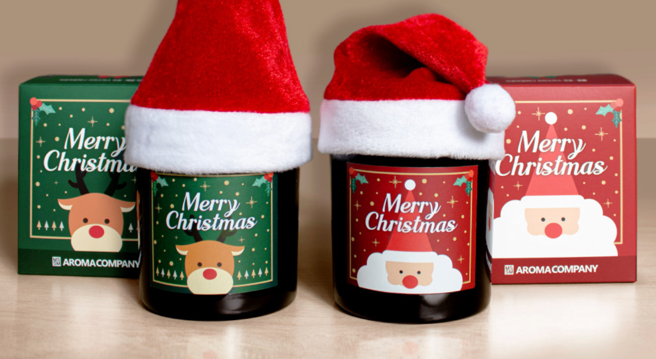 Christmas Gift 100% Handmade Soy Bean Candle Natural Soy 140g