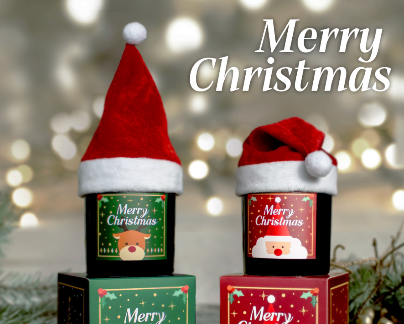 Christmas Gift 100% Handmade Soy Bean Candle Natural Soy 140g