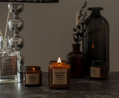 Luce Handmade Soy Bean Wooden Wick Candle 200g