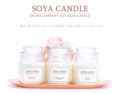 Soya Candle Gift Set - 3 x 90g Candles