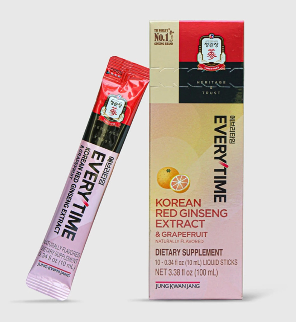 [Jung Kwan Jang] Korean Red Ginseng Extract Every Time Grapefruit