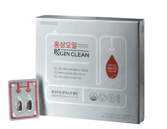 [Jung Kwan Jang] Koren Red Ginseng Oil Rxgin Clean (502mg*60)
