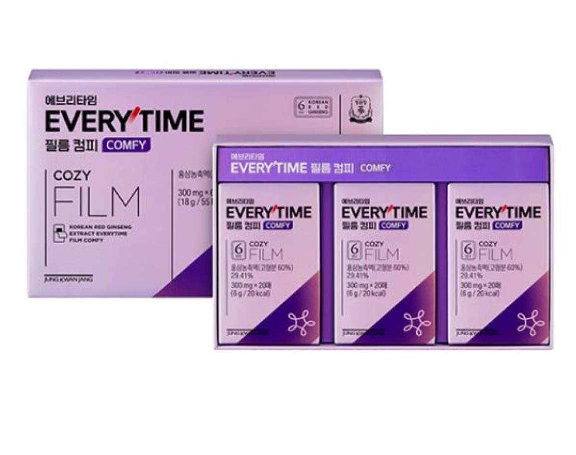 [Jung Kwan Jang] Koren Red Ginseng Extract Everytime Film Comfy 300mg x 60 pcs
