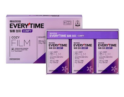 [Jung Kwan Jang] Koren Red Ginseng Extract Everytime Film Comfy 300mg x 60 pcs