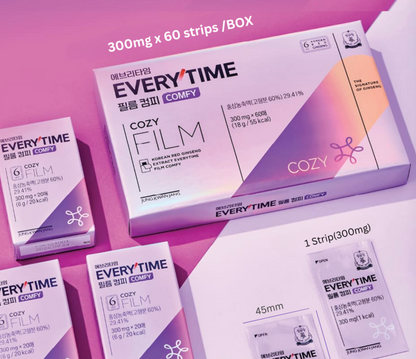[Jung Kwan Jang] Koren Red Ginseng Extract Everytime Film Comfy 300mg x 60 pcs