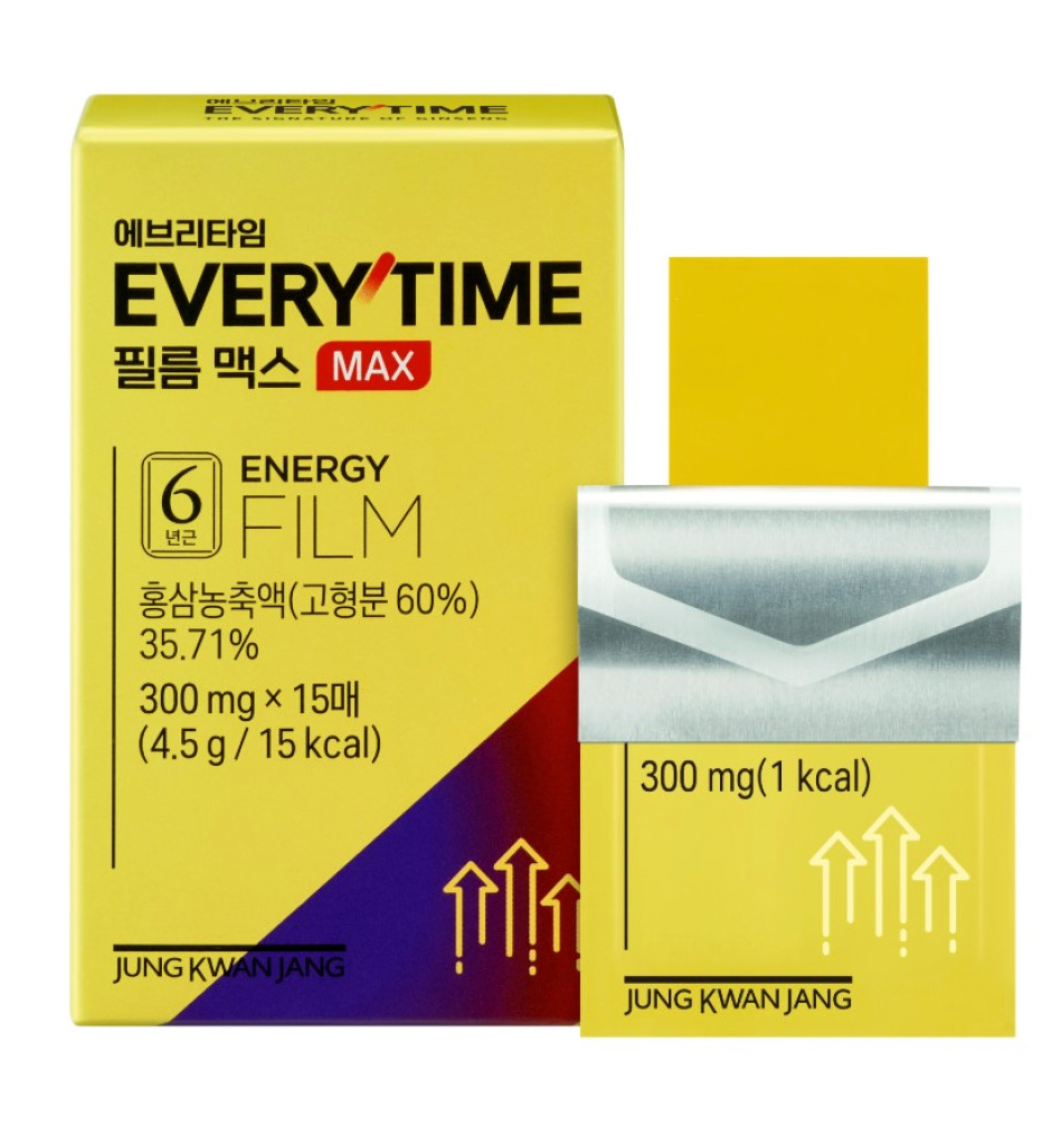 [Jung Kwan Jang] Koren Red Ginseng Extract Everytime Film Max 300mg x 45 pcs