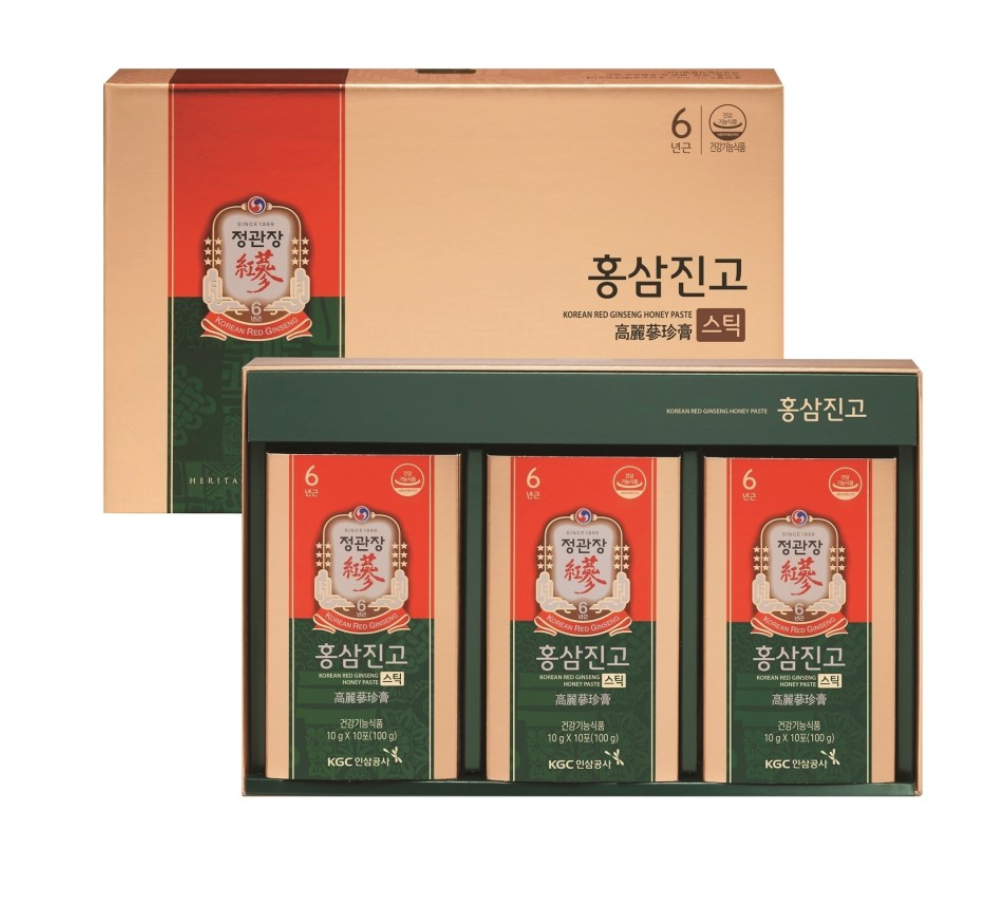 [Jung Kwan Jang] Koren Red Ginseng Honey Paste Stick 10g x 30 pcs
