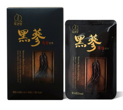 Korean Black Ginseng Extract 90ml x 10 pouches
