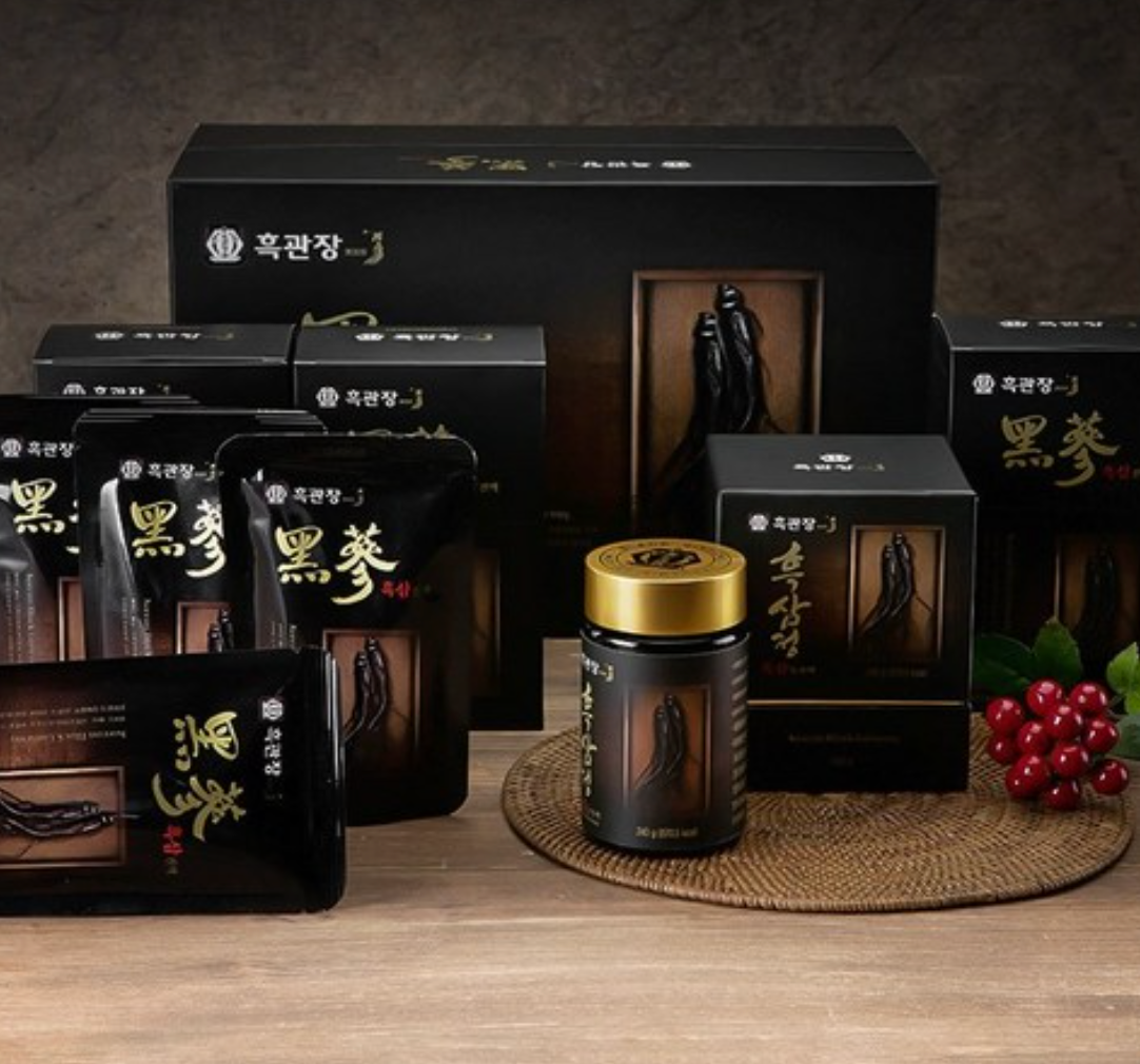 Korean Black Ginseng Extract 90ml x 10 pouches