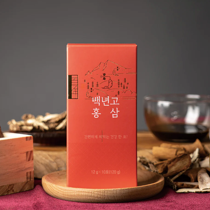 Baeknyengo Korean Red Ginseng 12g x 30 sticks