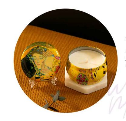 Airla Artwork Renoir Degas Klimt Seurat Masterpiece Soy Tin Candle 160g
