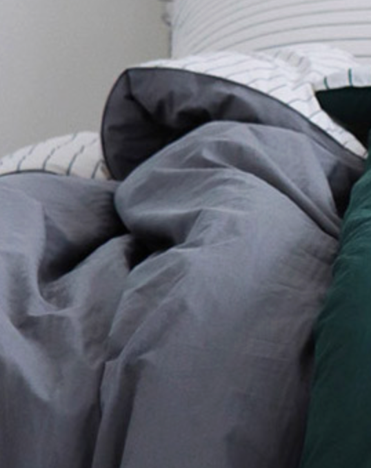 Plain Colours High-Density 60s Organic Cotton Blanket Q