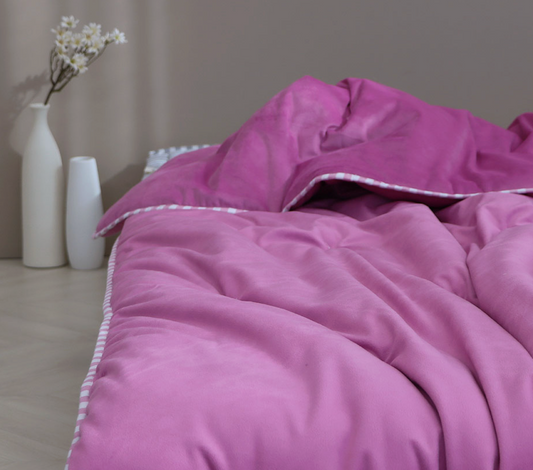 [Kozy House] Spencer Mink Microfiber Blanket Q