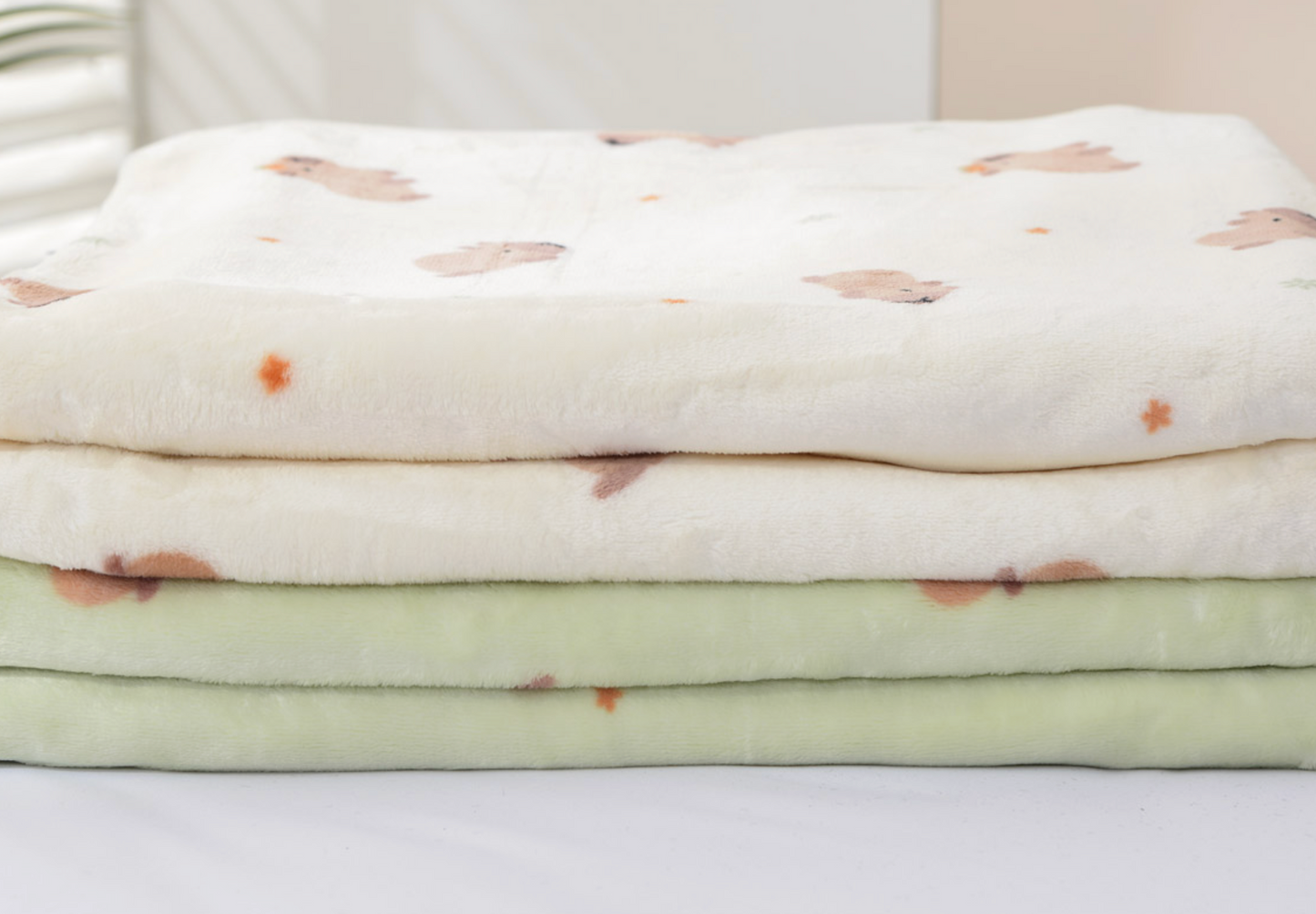 [Kozy House] Capybara Mink Microfiber Blanket