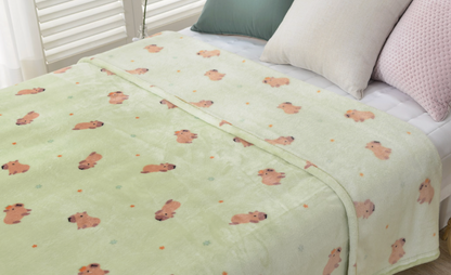 [Kozy House] Capybara Mink Microfiber Blanket