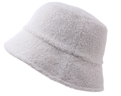 [Niko Fashion] Bubbly Fleece Reversible Bucket Hats for Winter