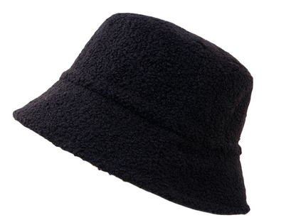 [Niko Fashion] Bubbly Fleece Reversible Bucket Hats for Winter