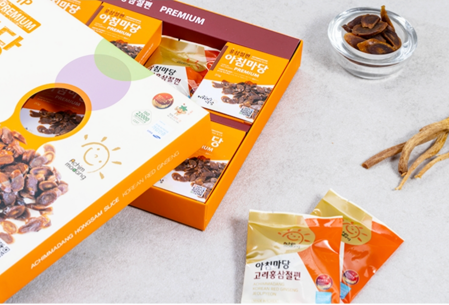 [Achimmadang] PREMIUM VIP Hongsam Slice 20g x 10 Packets