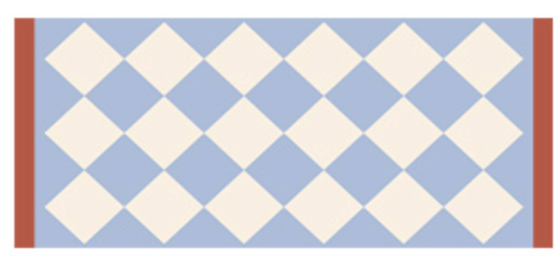[Kozy House] Soft Diatomaceous Earth Foot Kitchen Bathroom Floor Mat 40 x 95cm