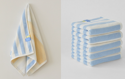 [Kozy House] Combed Cotton 40s Anti-Bacterial Hotel Quality Design Towels