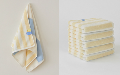 [Kozy House] Combed Cotton 40s Anti-Bacterial Hotel Quality Design Towels