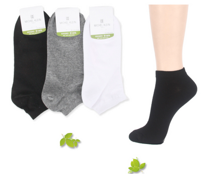 [Kozy House] Cotton 100% Women Ankle Socks Fits Shoe Size 2-8