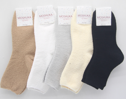 [Kozy House] 3 Pairs Premium Tactel® Fiber Bed Socks for Ladies