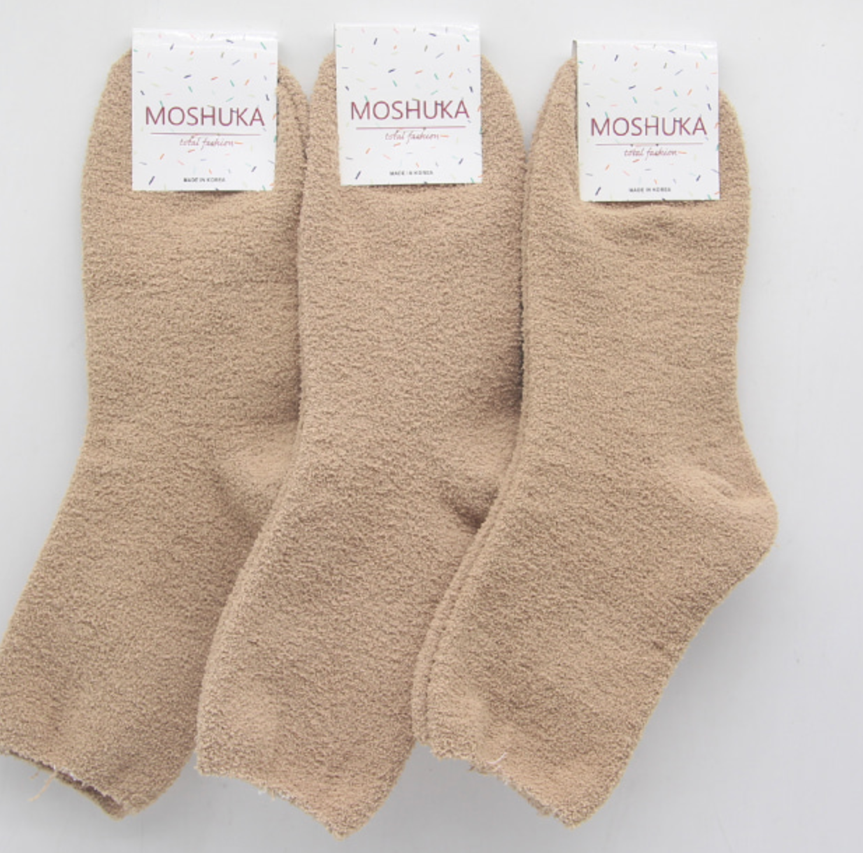 [Kozy House] 3 Pairs Premium Tactel® Fiber Bed Socks for Ladies