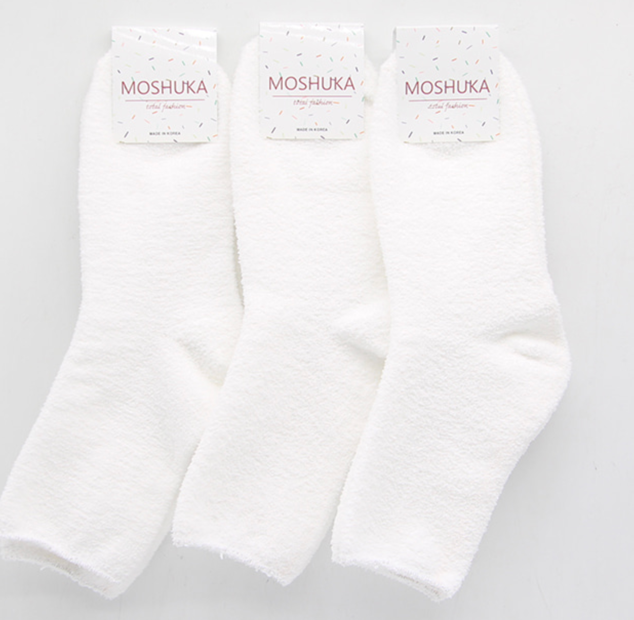 [Kozy House] 3 Pairs Premium Tactel® Fiber Bed Socks for Ladies