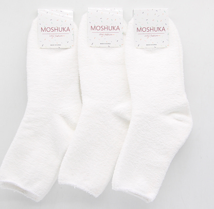 [Kozy House] 3 Pairs Premium Tactel® Fiber Bed Socks for Ladies