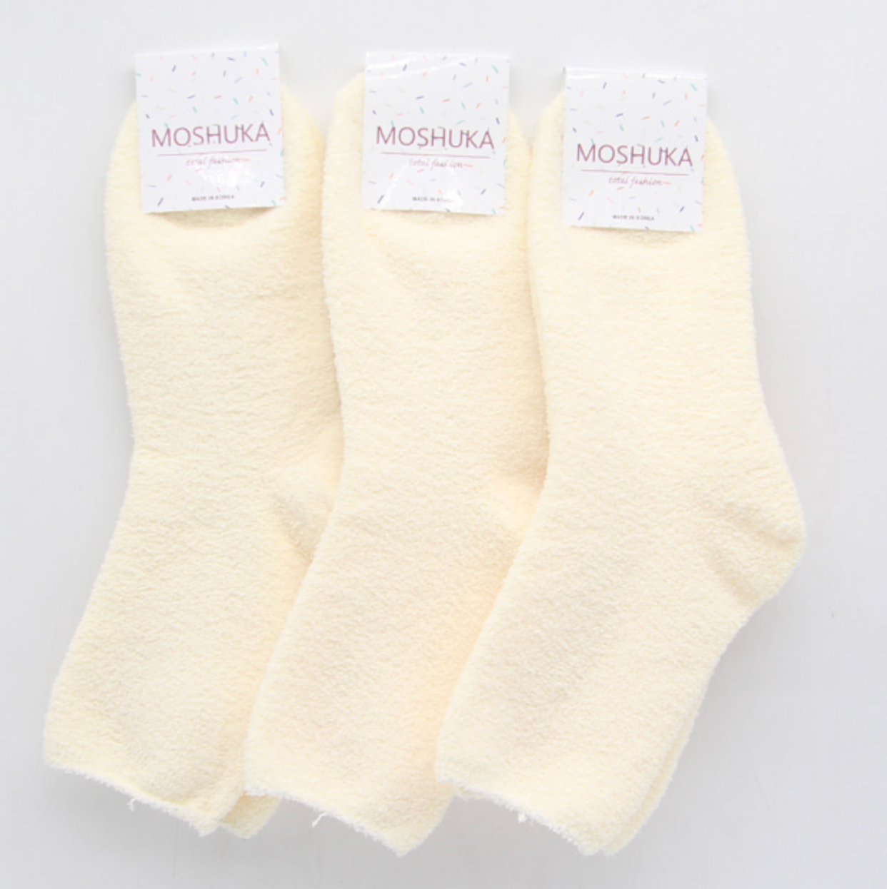 [Kozy House] 3 Pairs Premium Tactel® Fiber Bed Socks for Ladies