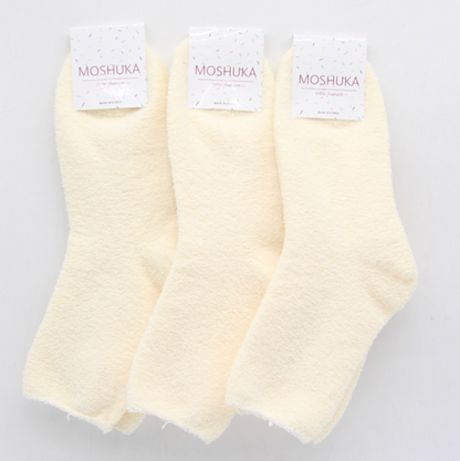 [Kozy House] 3 Pairs Premium Tactel® Fiber Bed Socks for Ladies