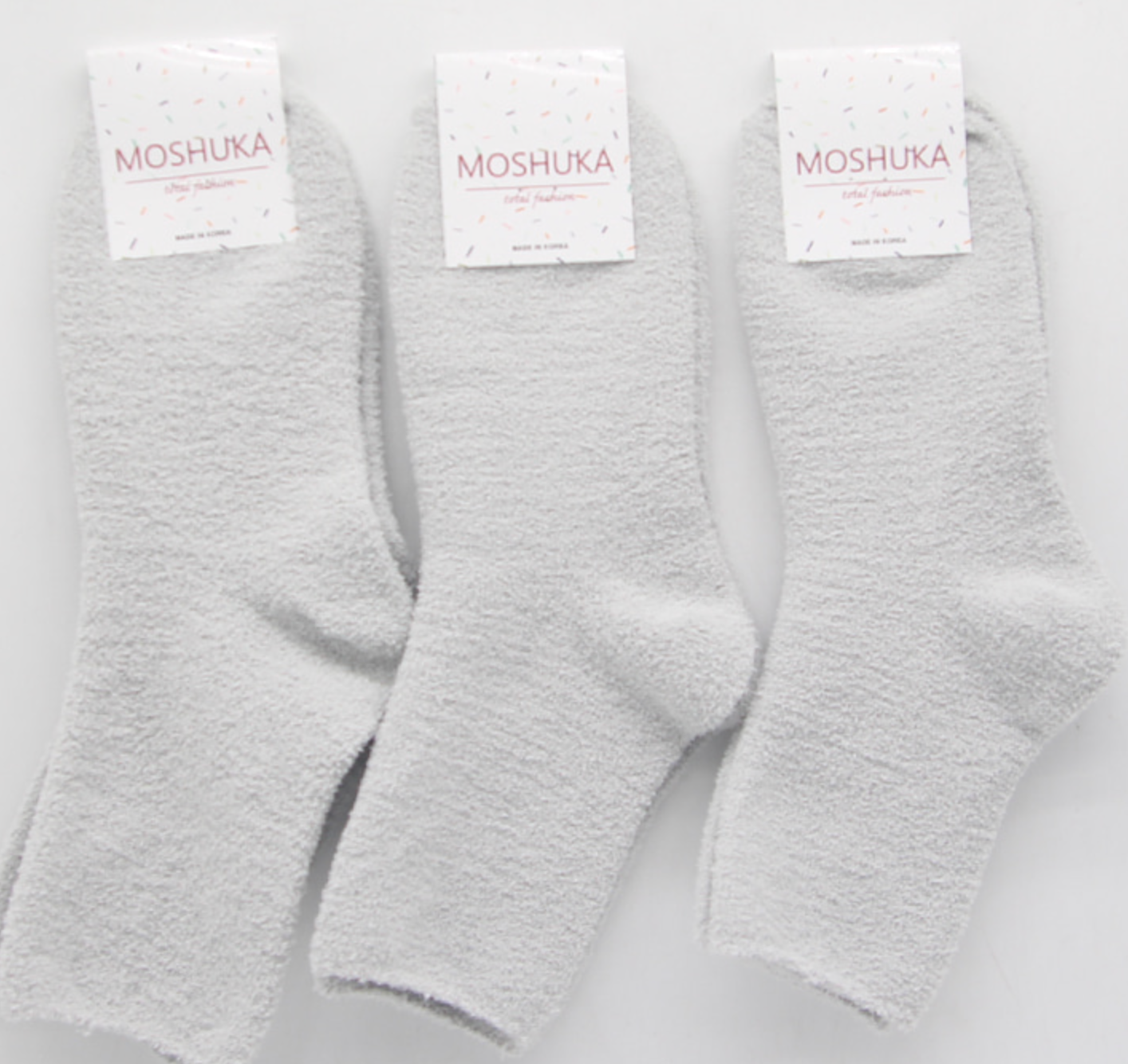 [Kozy House] 3 Pairs Premium Tactel® Fiber Bed Socks for Ladies