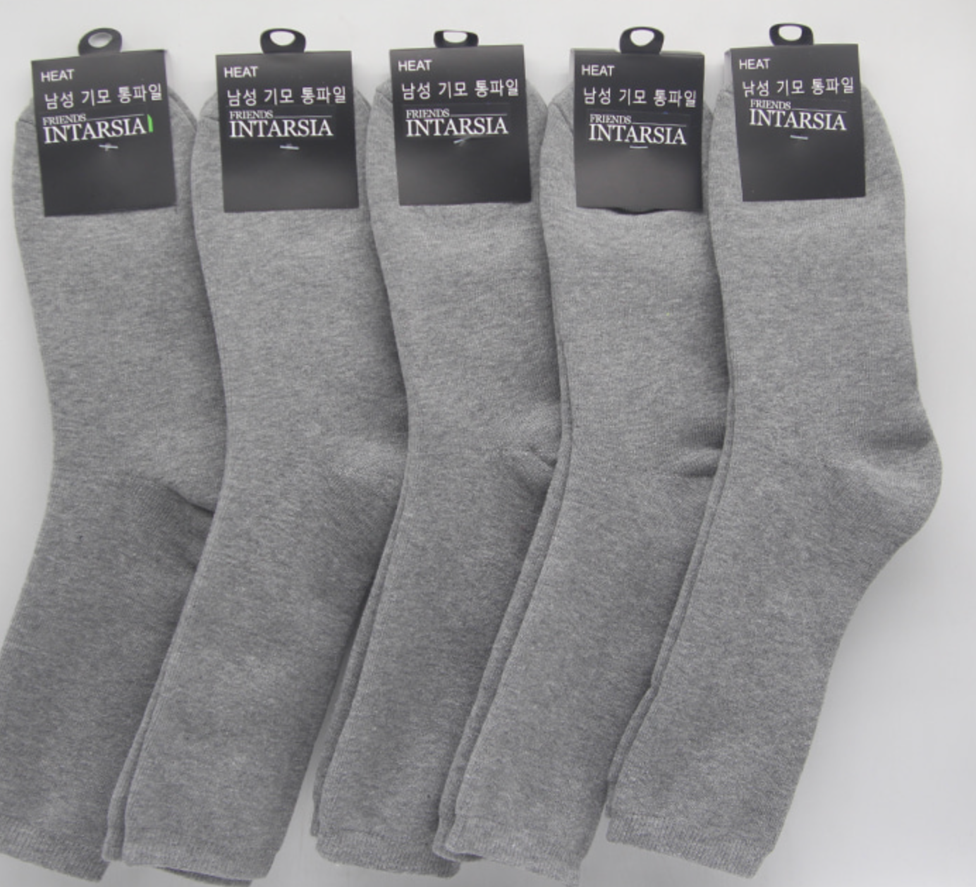 [Kozy House] 5 Pairs Men's Winter Thermal Fleece-Lined Socks