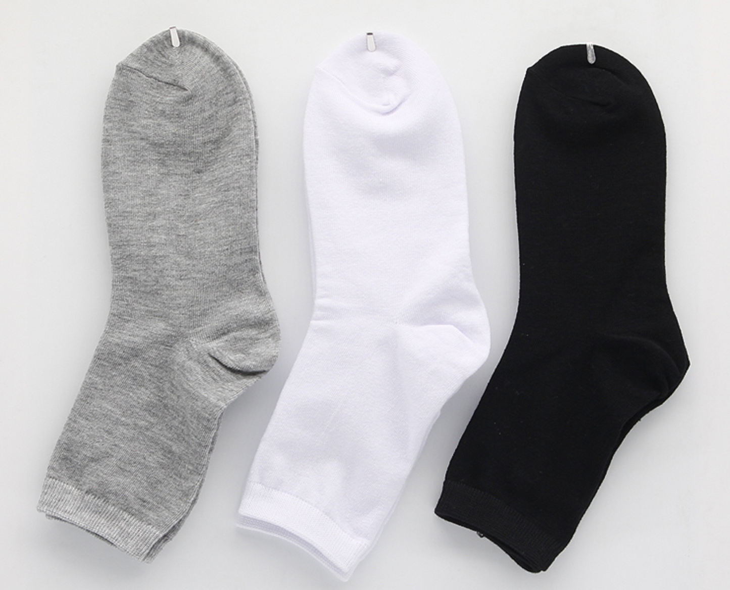 [Kozy House] 5 Pairs Bundle Classic Cotton Mid Socks for Ladies Size 2-8