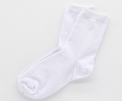 [Kozy House] 5 Pairs Bundle Classic Cotton Mid Socks for Ladies Size 2-8