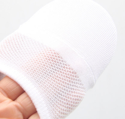 [Kozy House] 5 Pairs Bundle Mesh Top Invisible No Show Socks for Ladies 2-8