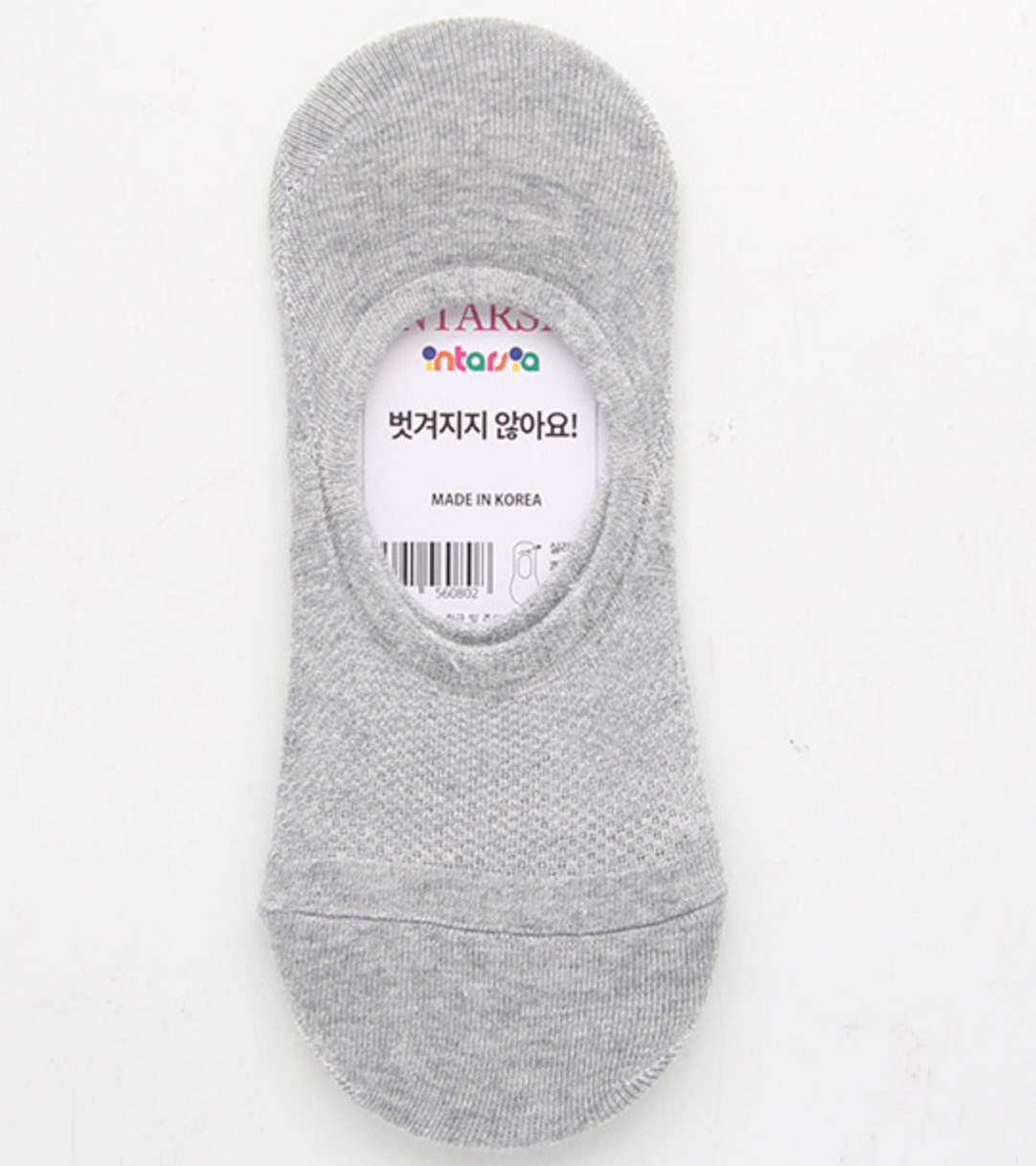 [Kozy House] 5 Pairs Bundle Mesh Top Invisible No Show Socks for Ladies 2-8