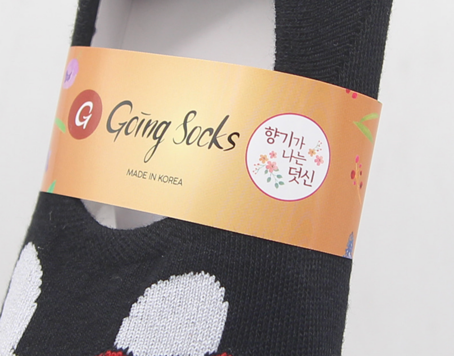 [Kozy House] 5 Pairs Pack Women Pastel Ribbon Rabbits Invisible No-Show Socks For Ladies 2-8