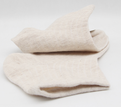 [Kozy House] 3 Pairs Women's Pastel Ribbed Ankle Fashion Socks