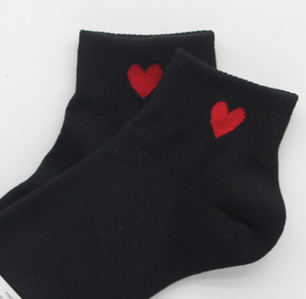[Kozy House] 3 Pairs Women's Cute Heart Ankle Socks Size 2-8