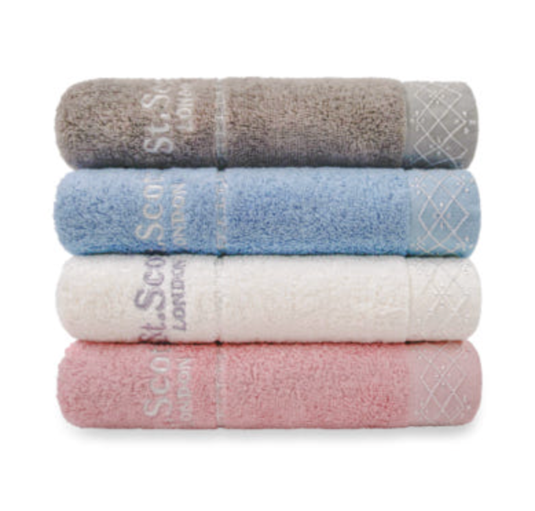 [St.Scott London] 30S Bamboo & Cotton Towel