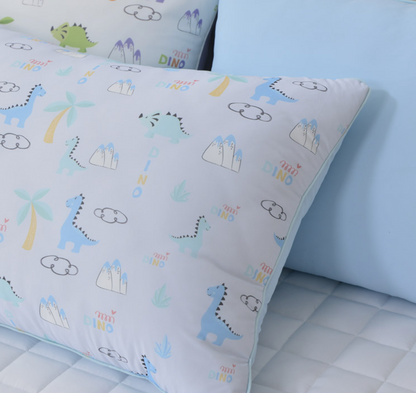 [Kozy House] Cute Dino Dinosaur Summer Cool Blanket For Kids SS